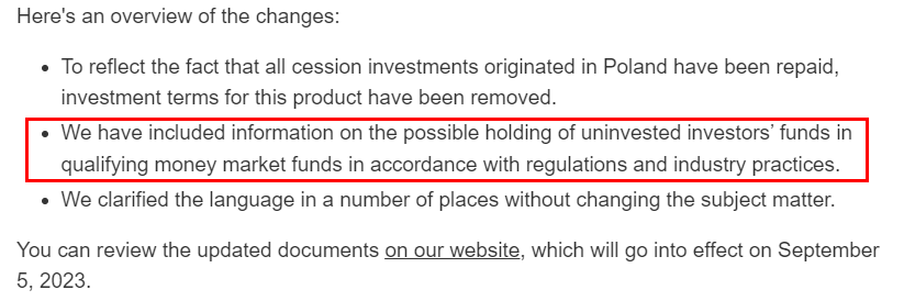 viainvest terms and conditions