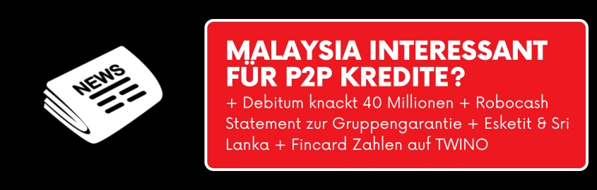P2P Kredite News Loanch Malaysia Cover